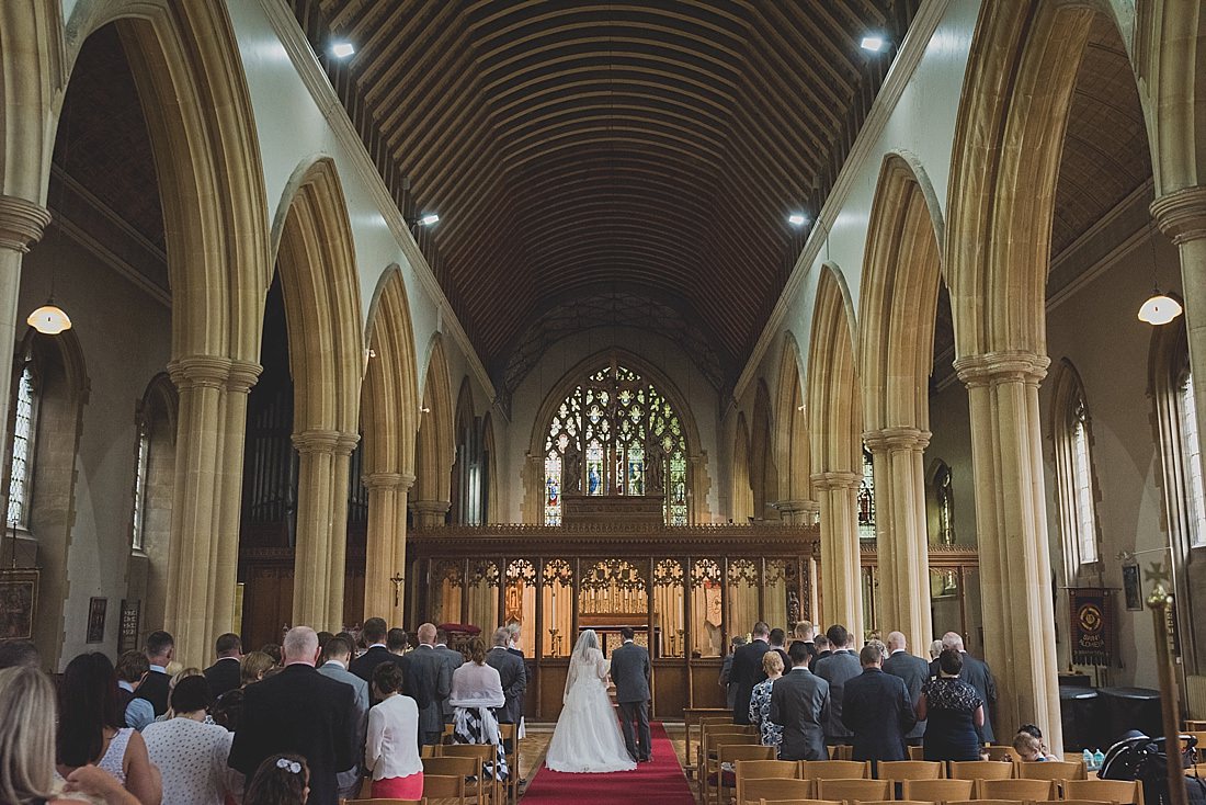 St Aldhelm's Branksome Wedding ceremony