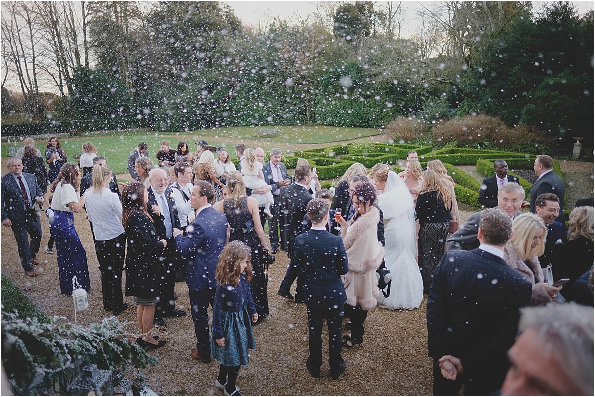 Highcliffe Castle Christmas Wedding Photographers